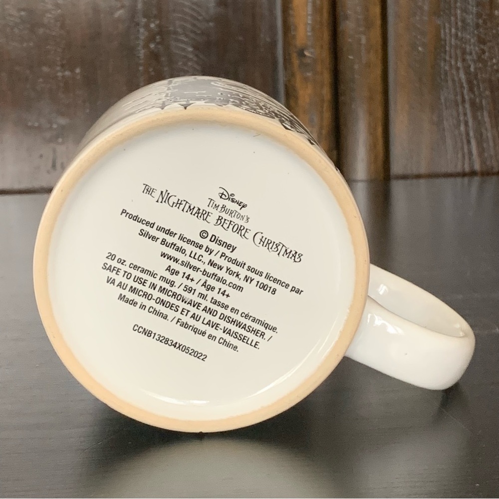 Master of Fright Jack Skellington 20oz Ceramic Mug - Nightmare Before Christmas - Picture 8 of 9